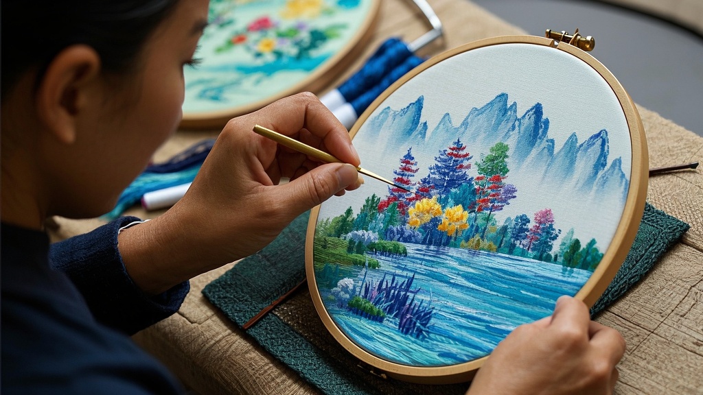 针脚藏山水：苏绣如何用一根丝线绣出江南千年雅韵