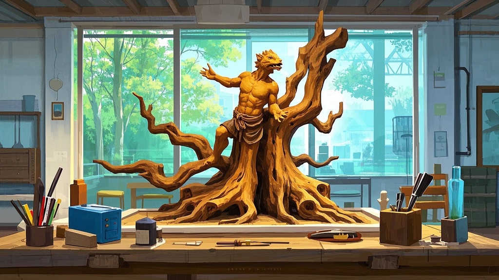 根雕艺术未来潜力大！这些因素推动行业持续发展